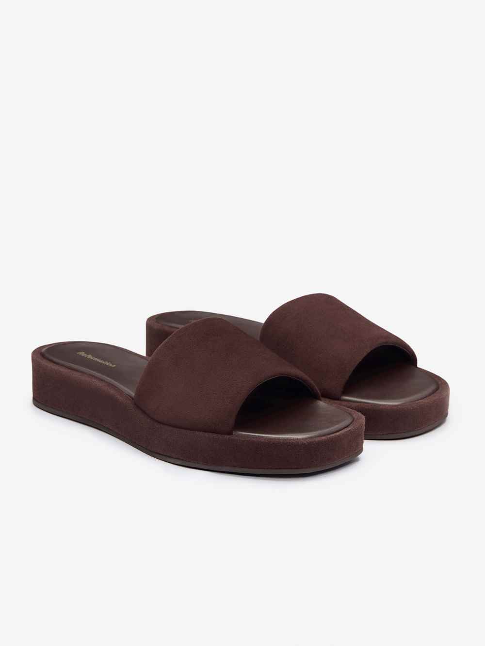 Esme Platform Sandal - Espresso Suede