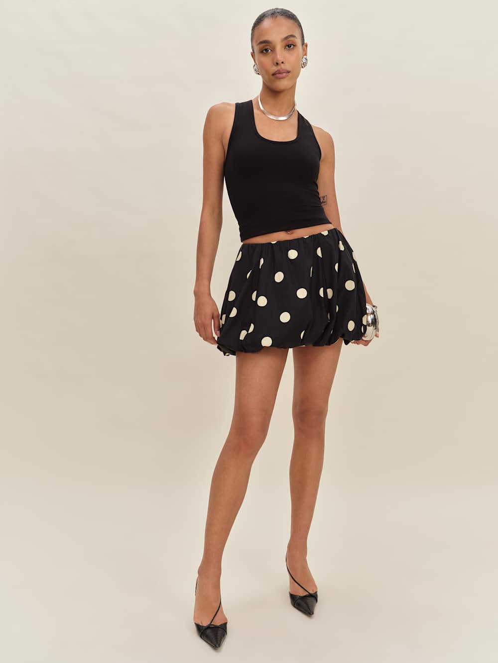Moxie Skirt - Moon Dot