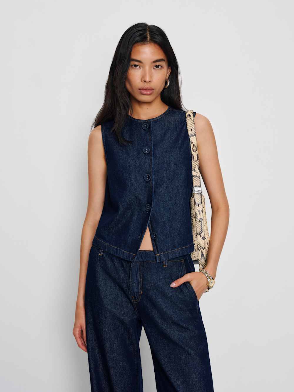 Bonnie Denim Top - Marion