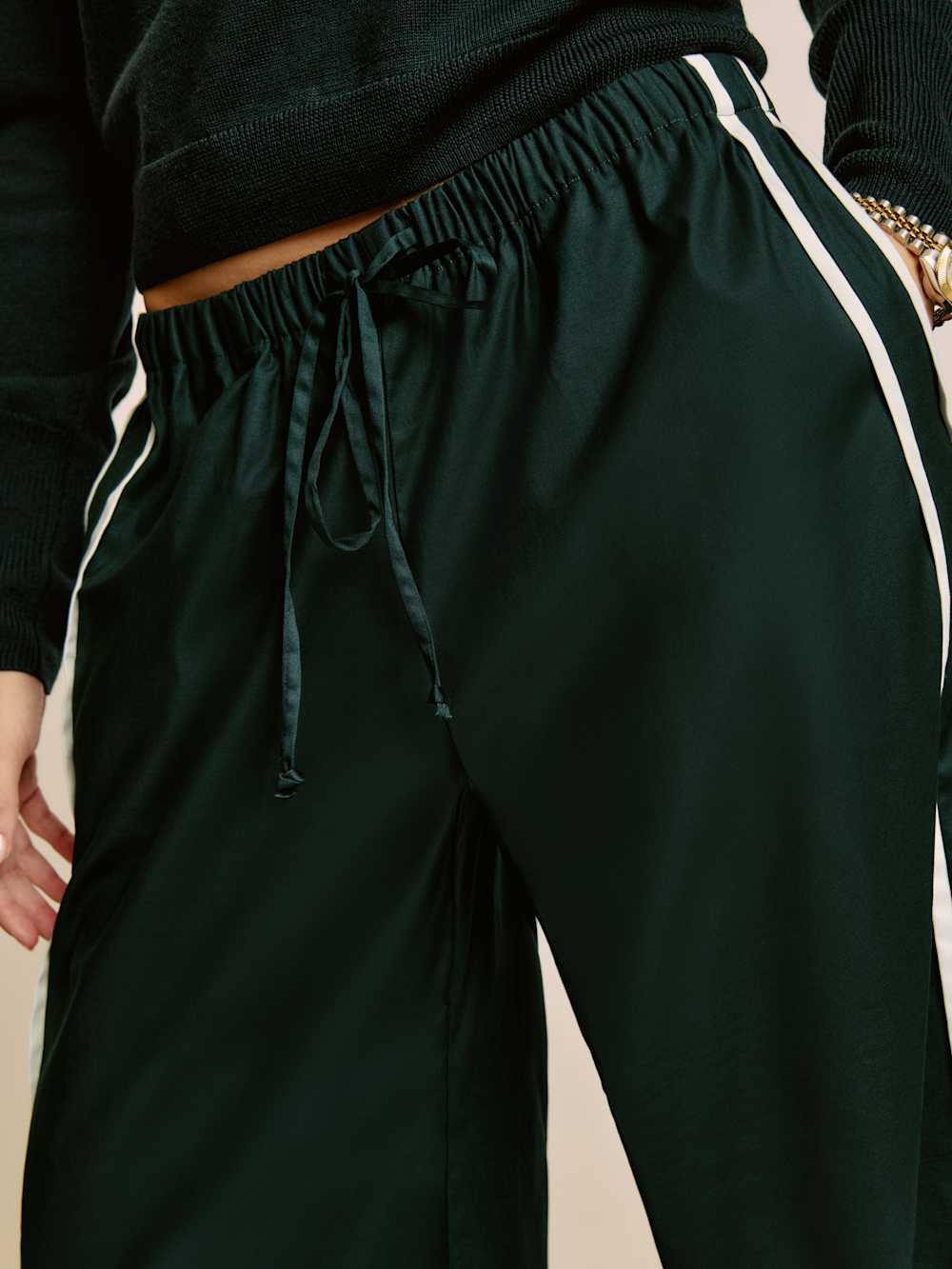 Petites Julien Poplin Pant - Forest