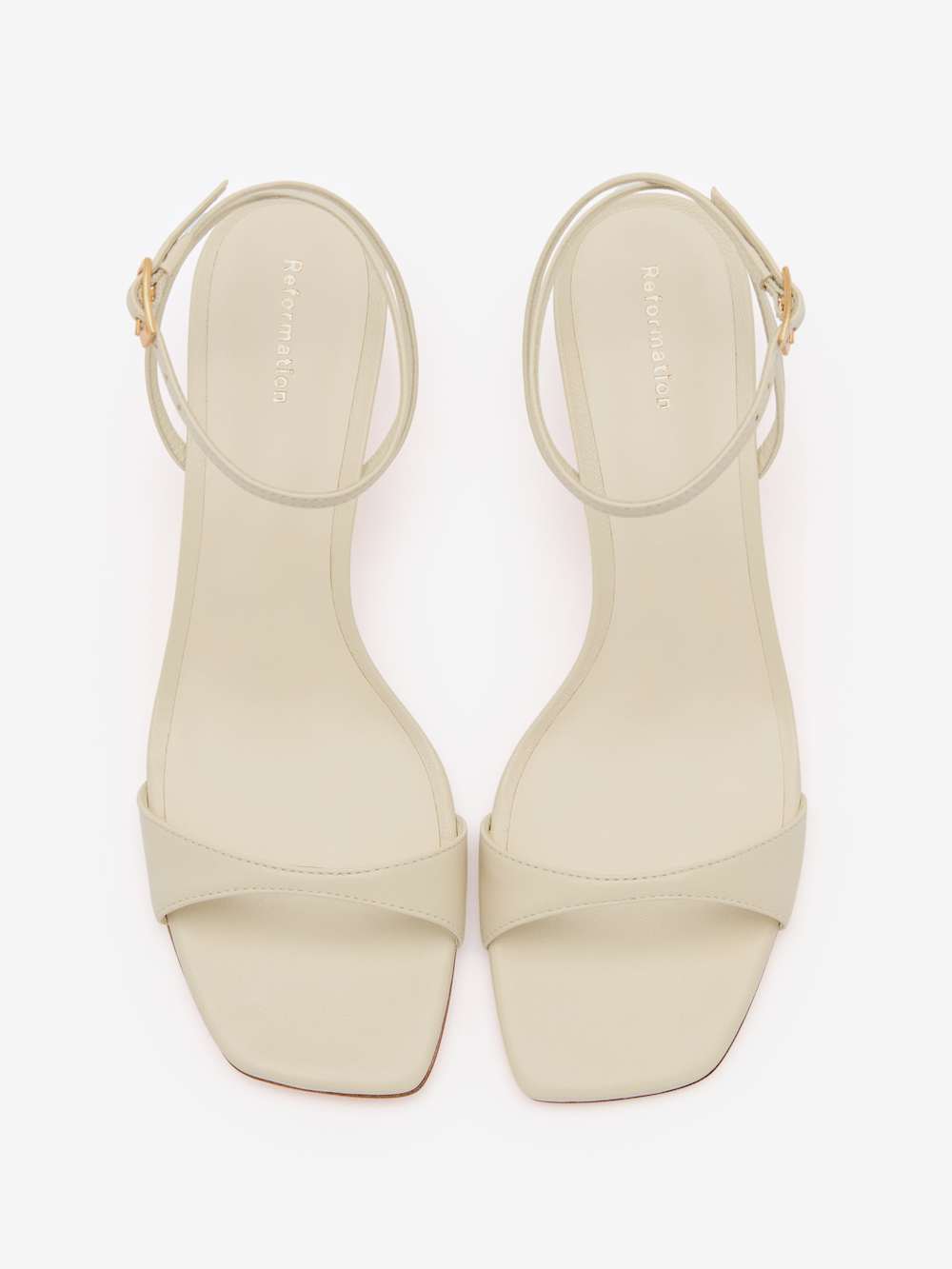 Sage Heeled Sandal - Almond Leather