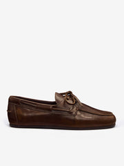 Fia Boat Loafer - Distressed Brown