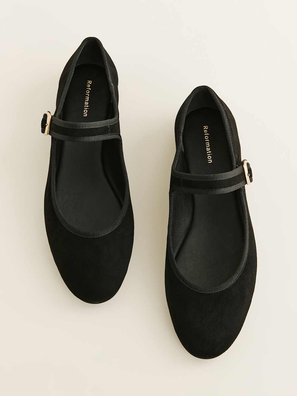 Tilly Ballet Flat - Black Suede
