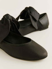 Talia Ballet Flat - Black Moire