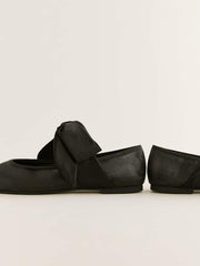 Talia Ballet Flat - Black Moire