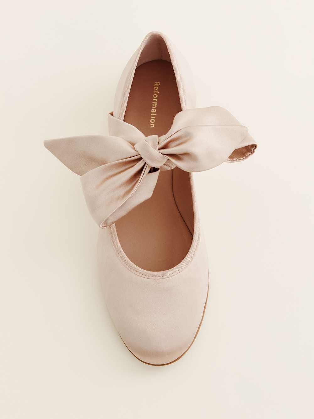 Talia Ballet Flat - Ballet Pink Satin
