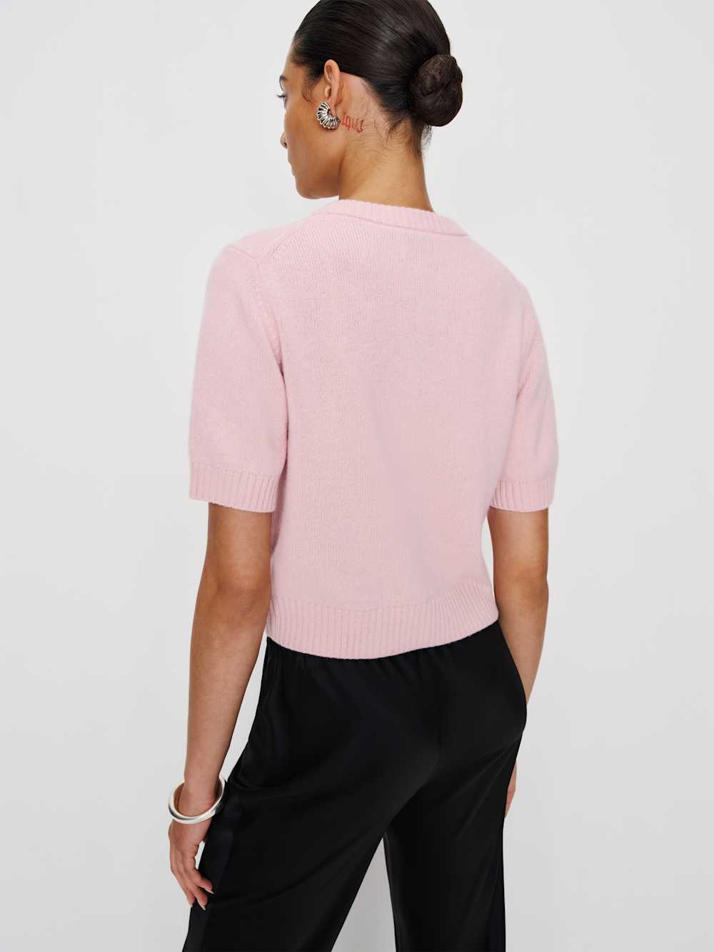 Maude Cashmere Cardigan - Cherry Blossom