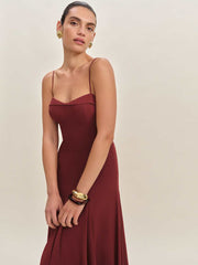 Fredo Dress - Chianti