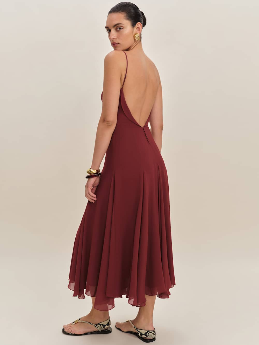 Fredo Dress - Chianti
