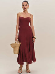 Fredo Dress - Chianti