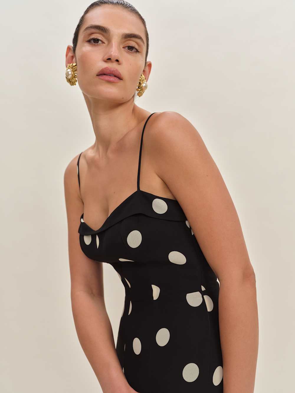 Fredo Dress - Moon Dot
