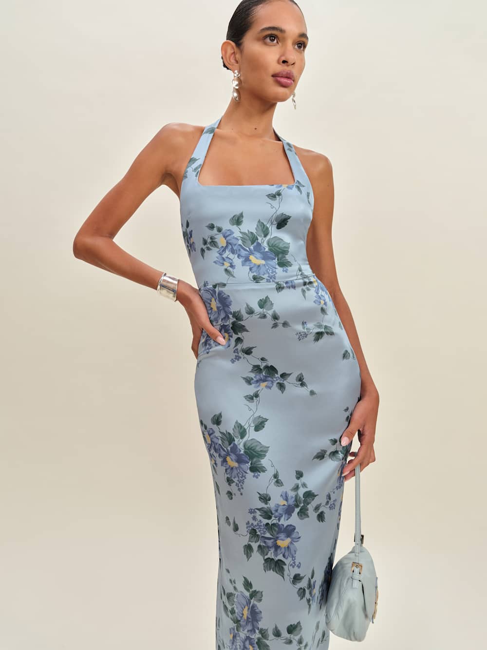Ivan Silk Dress - Fresh Air
