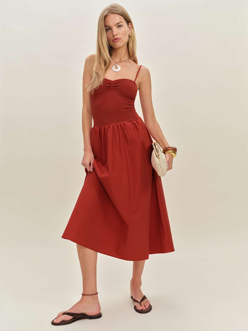 Nellie Knit Dress - Sundried Tomato