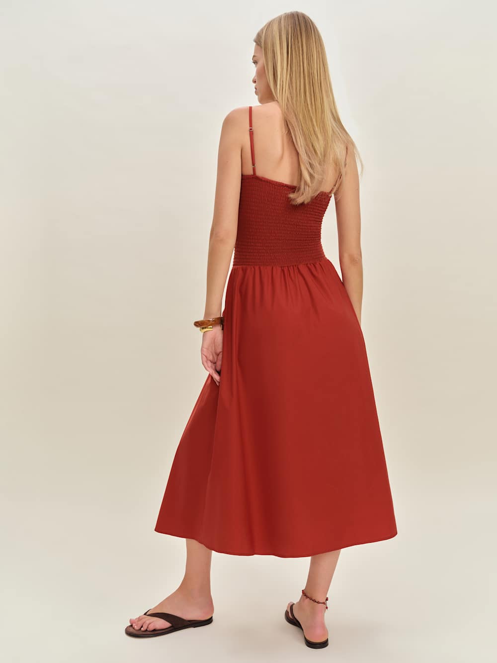 Nellie Knit Dress - Sundried Tomato