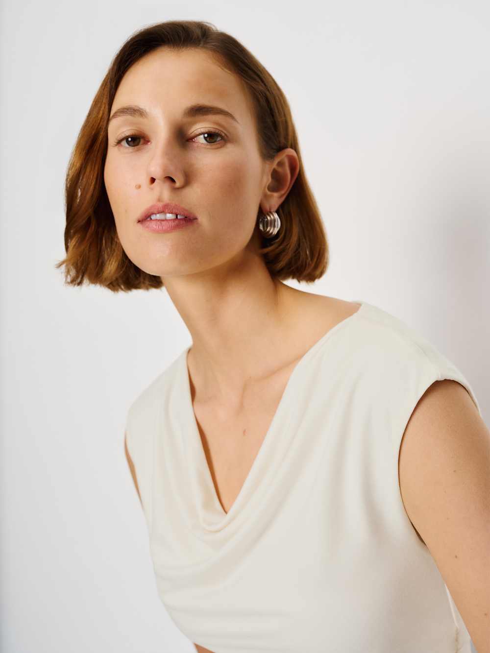 Aletta Knit Top - Fior Di Latte