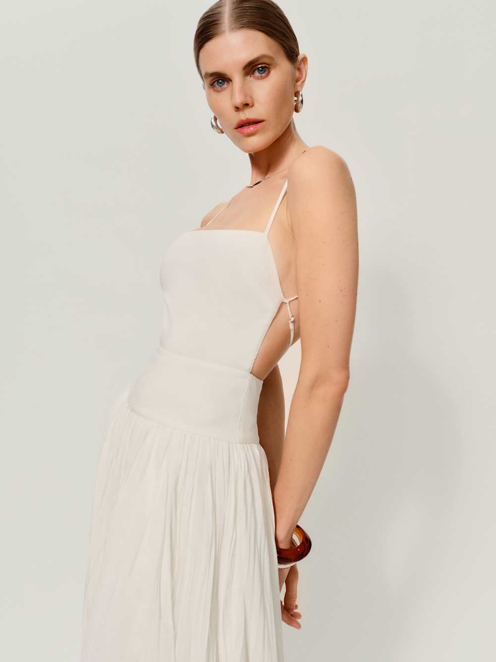 Perlette Dress - Ivory