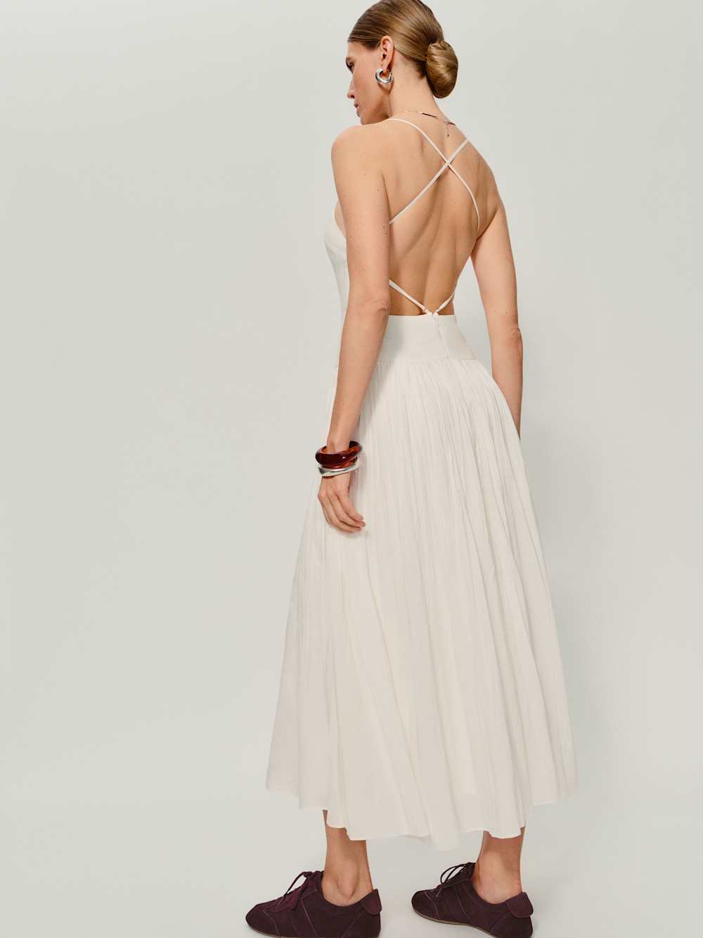 Perlette Dress - Ivory