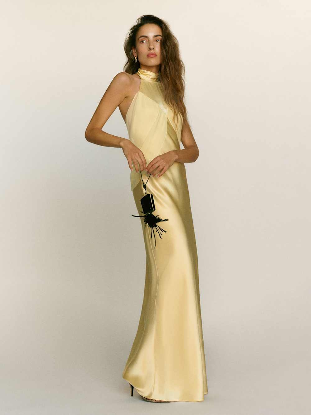 Dorcas Silk Dress - Blonde