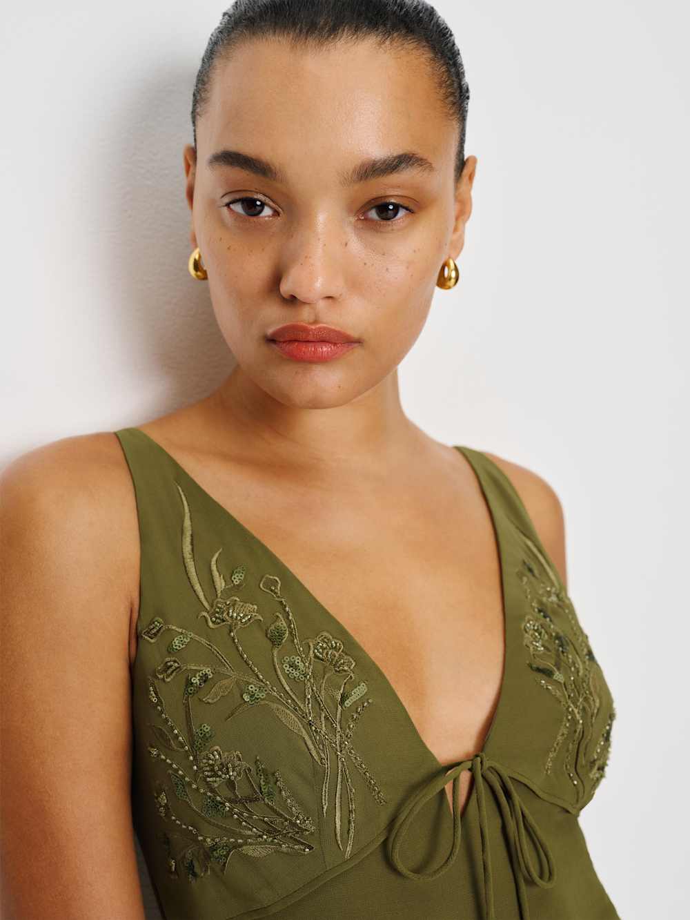Ziva Dress - Olive