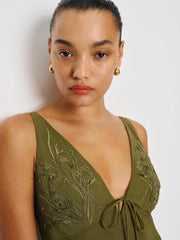 Ziva Dress - Olive