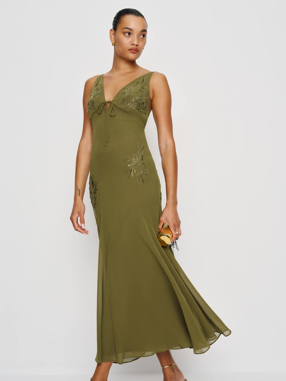 Ziva Dress - Olive
