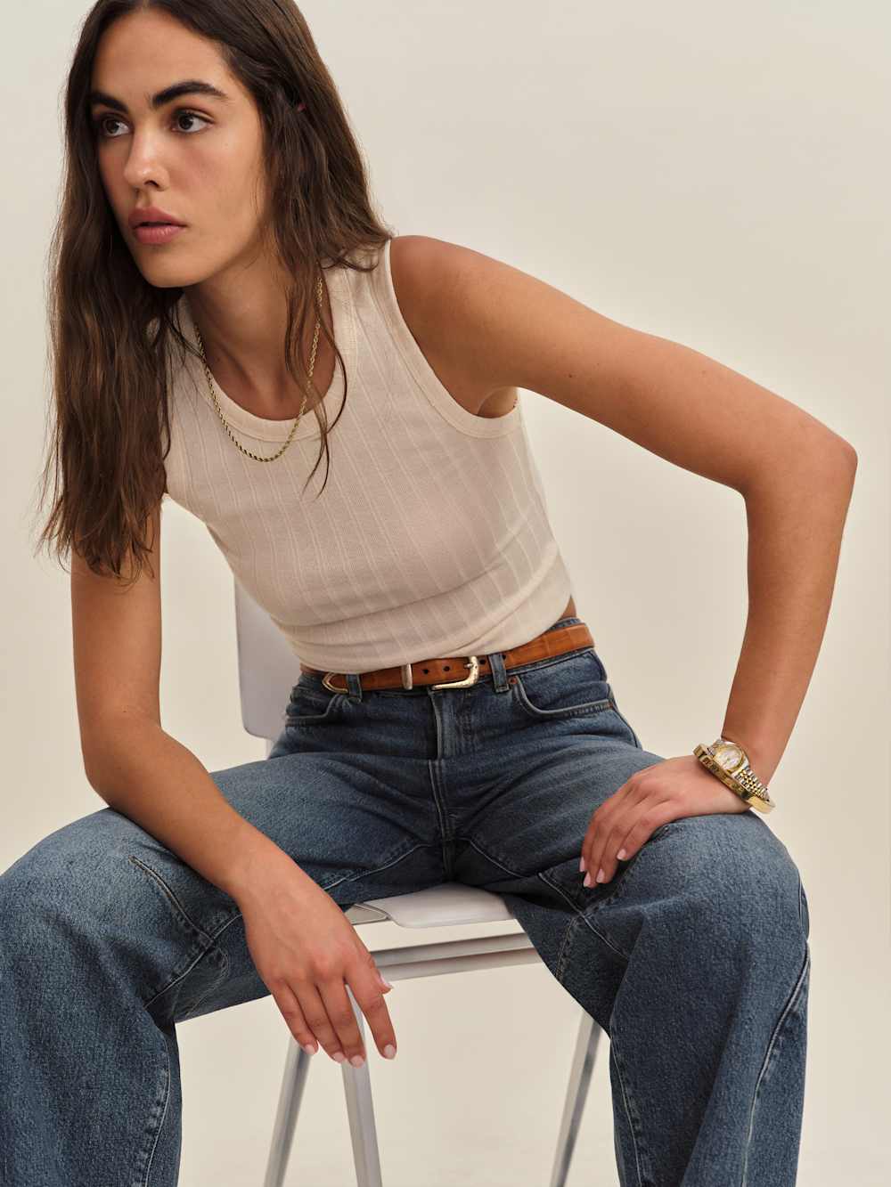 Kester Knit Top - Cream