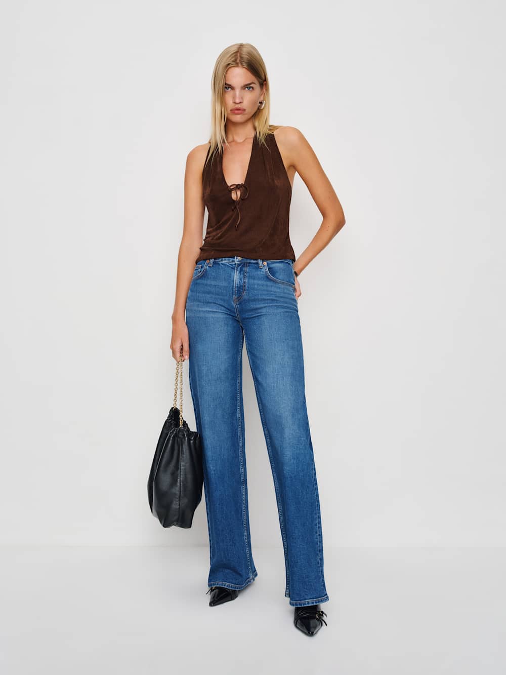 Aramis Knit Top - Brown