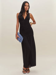 Aura Knit Dress - Black