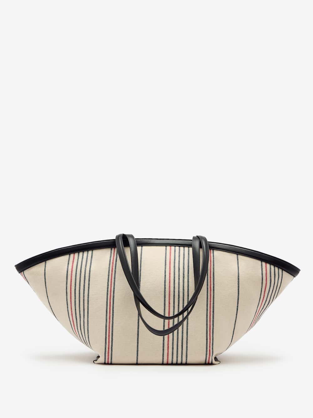 Lucia Tote Bag - Multi Stripe Canvas