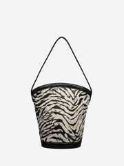 Giuliana Bag - Zebra Raffia