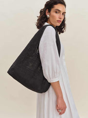 Aurelia Tote Bag - Black Lace
