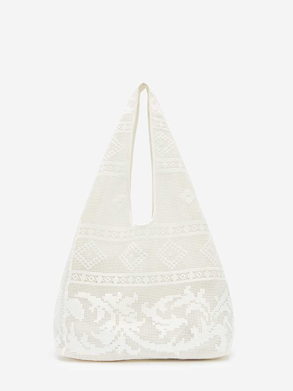 Aurelia Tote Bag - White Lace