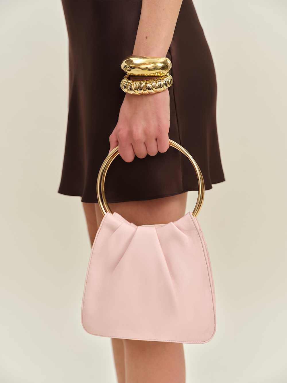 Liliana Mini Bag - Rose Leather