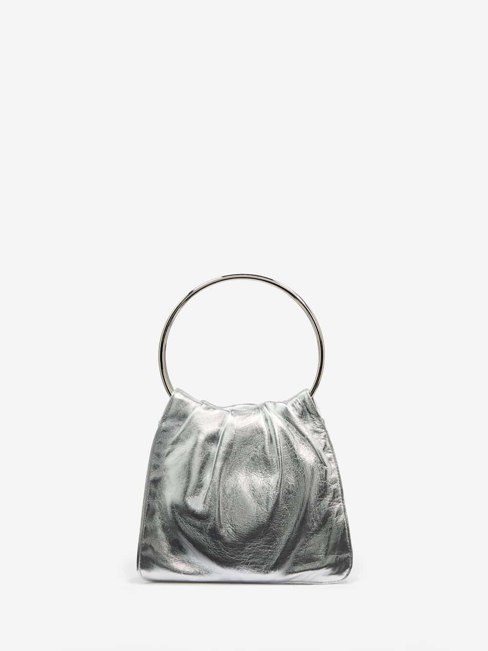 Liliana Mini Bag - Silver Leather