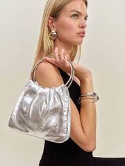 Liliana Mini Bag - Silver Leather