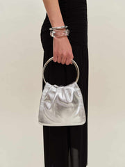 Liliana Mini Bag - Silver Leather