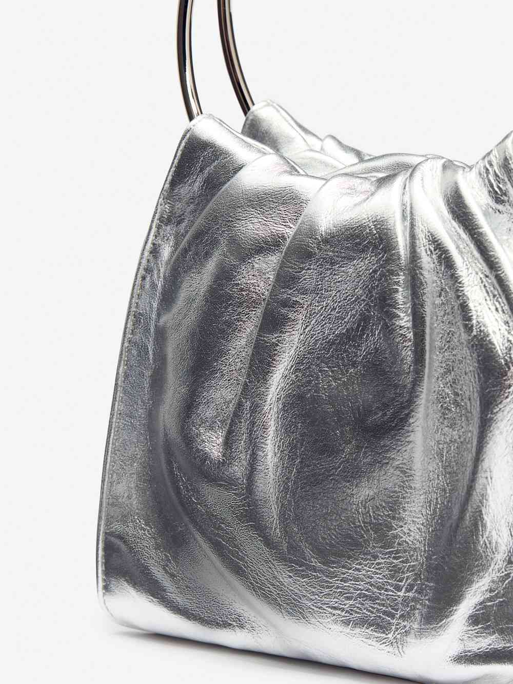 Liliana Mini Bag - Silver Leather