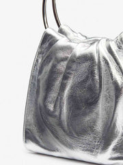Liliana Mini Bag - Silver Leather