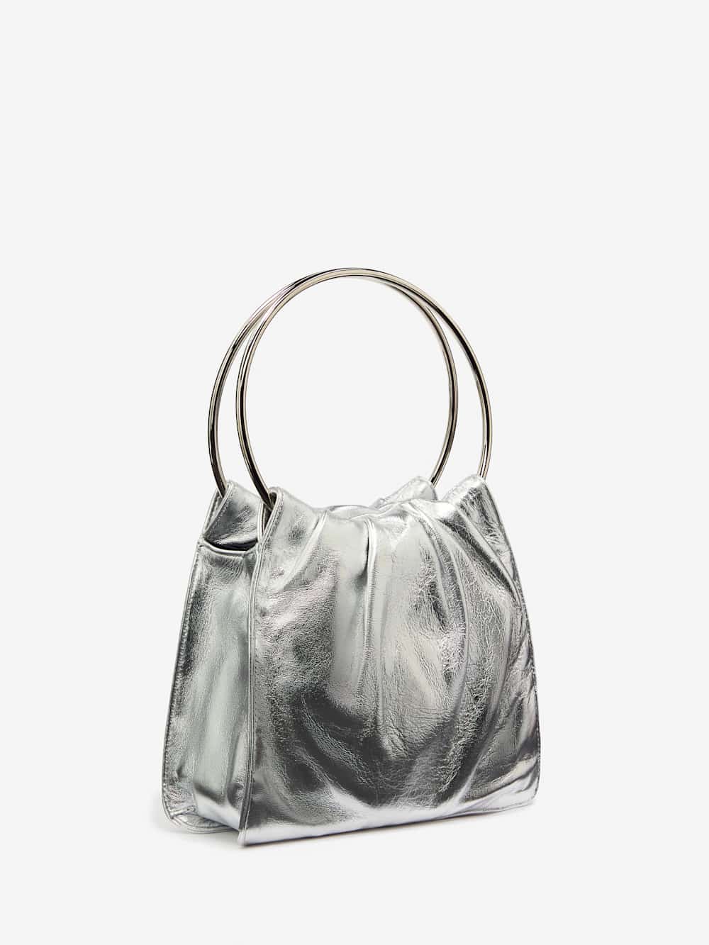 Liliana Mini Bag - Silver Leather