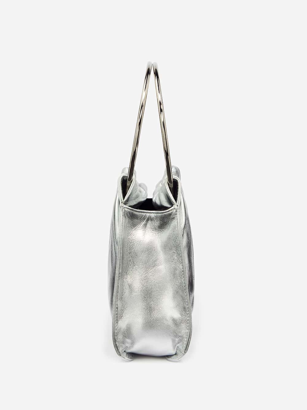 Liliana Mini Bag - Silver Leather