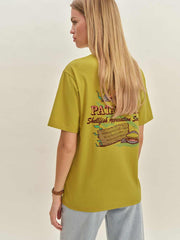 Patagonia M's Aquatic Action Organic T-shirt - Bundle Green