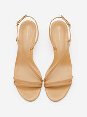 Suri Heeled Sandal - Buff