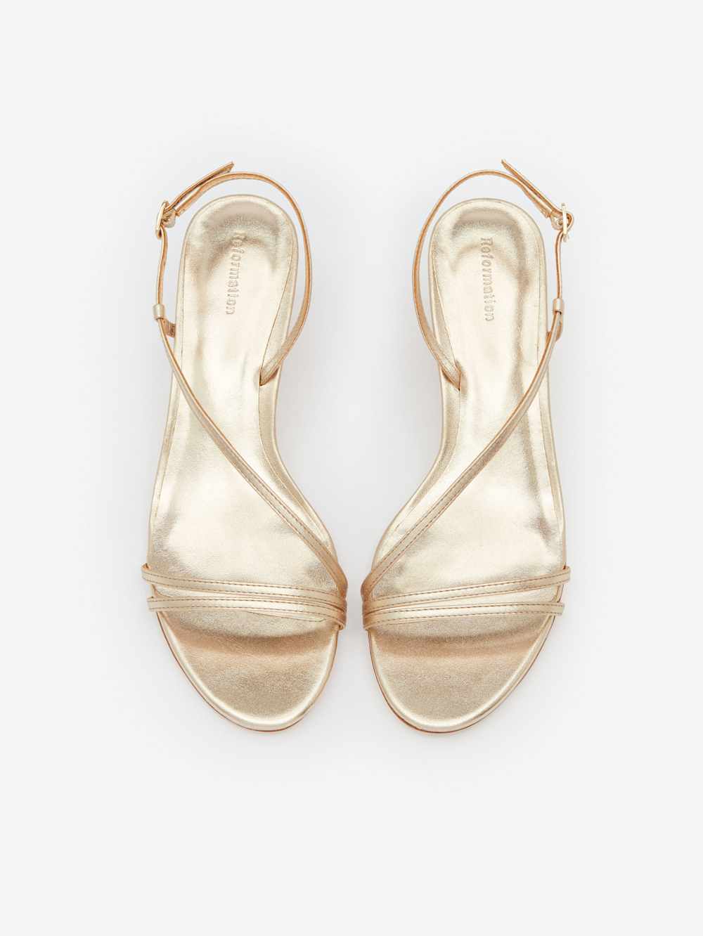 Suri Heeled Sandal - Gold