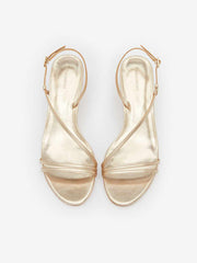 Suri Heeled Sandal - Gold