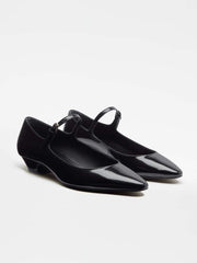 Kimberly Pump - Black Leather