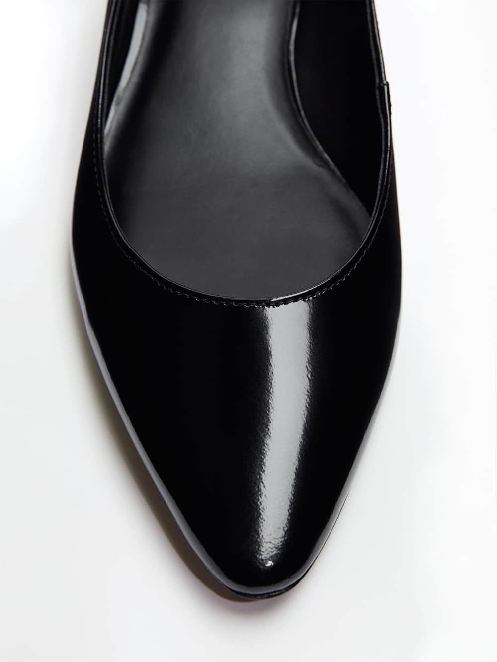 Kimberly Pump - Black Leather