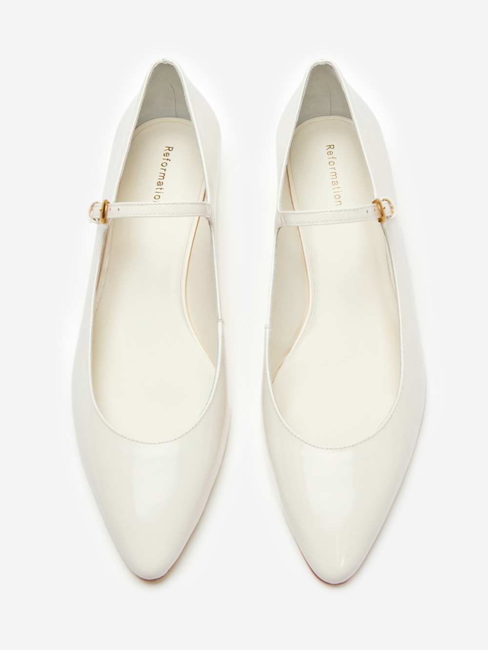 Kimberly Pump - White Leather