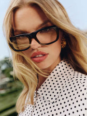 Eve Sunglasses - Black/clear