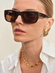 Eve Sunglasses - Brown/brown