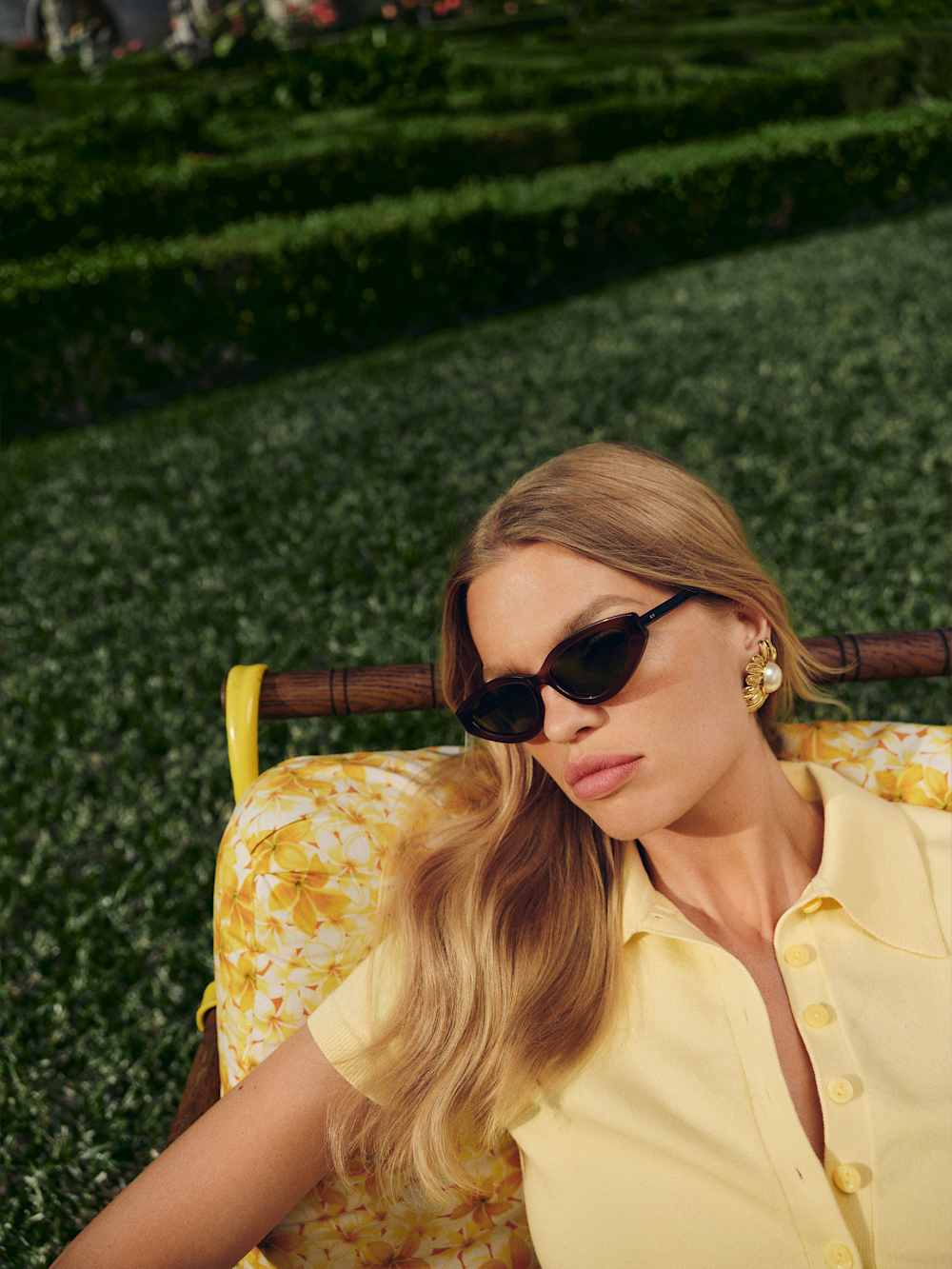 Jade Sunglasses - Brown/green